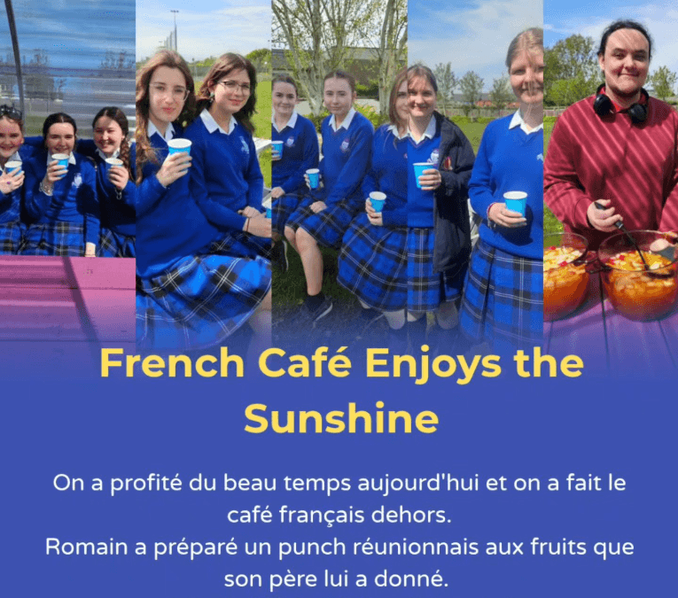 French Café Enjoys the Summer Sun